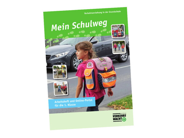 Mein Schulweg – Arbeitsheft und Online-Portal für die 1. Klasse