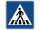 Verkehrszeichen 350-10 – Fußgängerüberweg (Rechtsaufstellung)