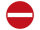 Verkehrszeichen 267 – Verbot der Einfahrt