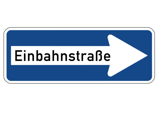 Verkehrszeichen 220-20 – Einbahnstraße rechts