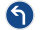 Verkehrszeichen 209-10 – Vorgeschriebene Fahrtrichtung: links