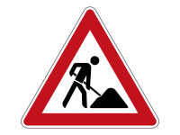 Verkehrszeichen 123 – Baustelle
