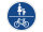 Verkehrszeichen 240 – Gemeinsamer Fuß- und Radweg