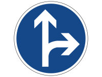 Verkehrszeichen 214-20 – Vorgeschriebene...
