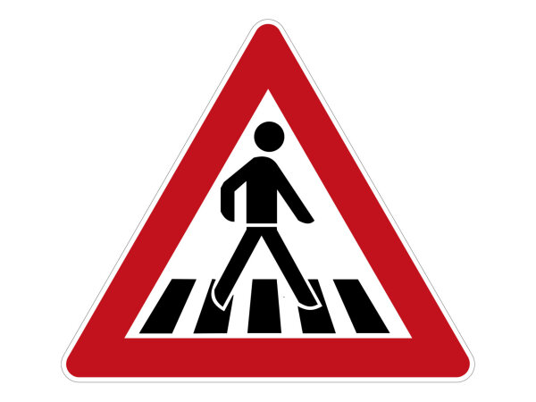 Verkehrszeichen 134-20 – Fußgängerüberweg