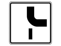 Verkehrszeichen 1002-24 – Verlauf der...