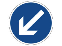 Verkehrszeichen 222-10 – Vorgeschriebene...