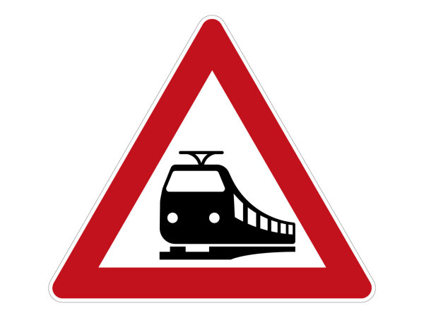 Verkehrszeichen 151 – Unbeschränkter Bahnübergang