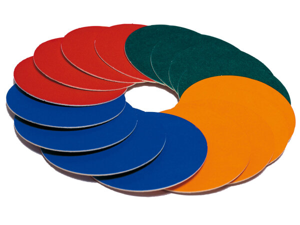 Hüpfzeichen-Set 4 Farben je 70 Stück