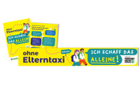 Spannband – ohne Elterntaxi "Ich schaff das...