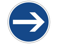 Verkehrszeichen 211-20 – Vorgeschriebene...